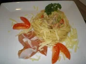 Rezept: Spaghettinester pikant gefรผllt Spaghettinester pikant gefรผllt - Rezept