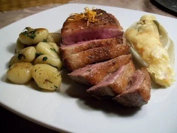 Rezept: Brust von der Wildente im Orangenduft Bild Nr. 3 Brust von der Wildente im Orangenduft - Rezept - Bild Nr. 3