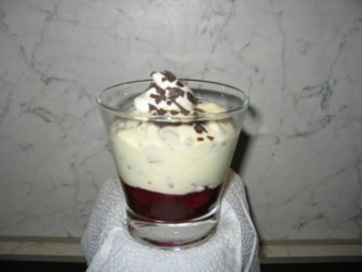 Herrencreme mit Kirschen - Rezept mit Bild - kochbar.de