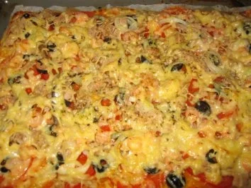 Seemanns-Pizza - Rezept
