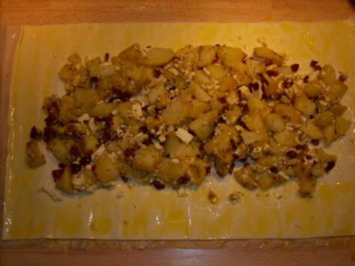 Kartoffel-Strudel m Ziegenkäse - Rezept - Bild Nr. 4