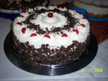 Schwarwälderkirschtorte - Rezept