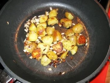 Röstkartoffel+Spiegeleier+Sülze - Rezept - Bild Nr. 4