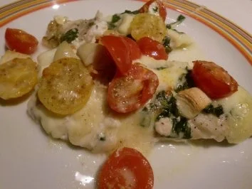 Gebackener Kabeljau mit Cocktailtomaten - Rezept - Bild Nr. 3