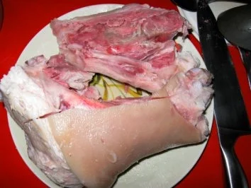 Saure Bohnen Rheinische Art mit Eisbein - Rezept - Bild Nr. 9