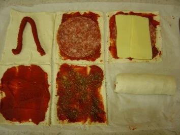 Pizza-Rollen... "Avanti"... - Rezept - Bild Nr. 4