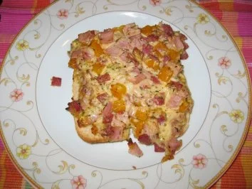 Pizzabaguette - Rezept
