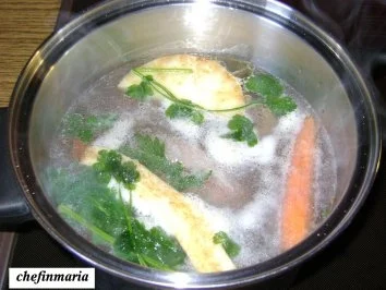 Rezept: Griessnockerlsuppe Bild Nr. 3 Griessnockerlsuppe - Rezept - Bild Nr. 3