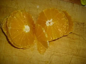 Orangen-Chicorée-Salat mit Hähnchenspießen - Rezept - Bild Nr. 4