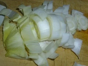 Orangen-Chicorée-Salat mit Hähnchenspießen - Rezept - Bild Nr. 5