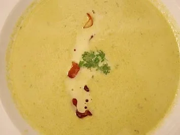 Erbsencremesuppe - Rezept