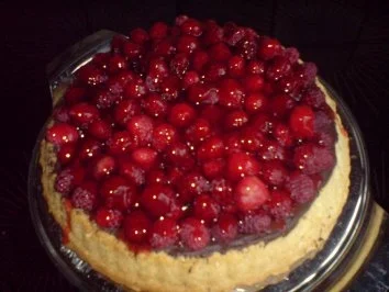 Kuchen  Biskuittortenboden mit Himbeeren - Rezept - Bild Nr. 8