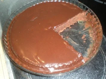 Kuchen: Tarte au chocolat oder der x-te -aber ich krieg nie genug davon- schokokuchen - Rezept - Bild Nr. 4