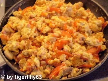 Pikantes Rührei - Rezept