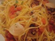 Spaghetti mit Venusmuscheln - Rezept