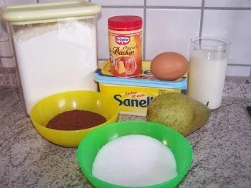 Rezept: Birne-Helene-Kuchen Bild Nr. 2 Birne-Helene-Kuchen - Rezept - Bild Nr. 2