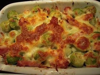 Rezept: Überbackener Rosenkohl, diättauglich Überbackener Rosenkohl, diättauglich - Rezept