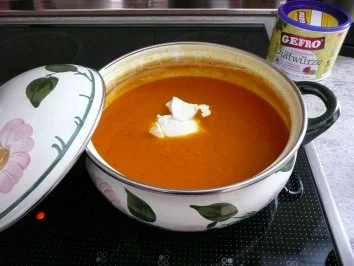 Rezept: Suppen - ...und noch eine Kürbissuppe Bild Nr. 6 Suppen - ...und noch eine Kürbissuppe - Rezept - Bild Nr. 6