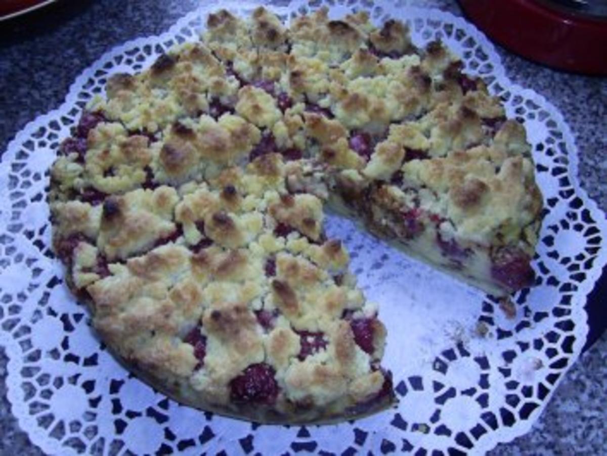 Kirsch-Streusel-Schokokuchen - Rezept