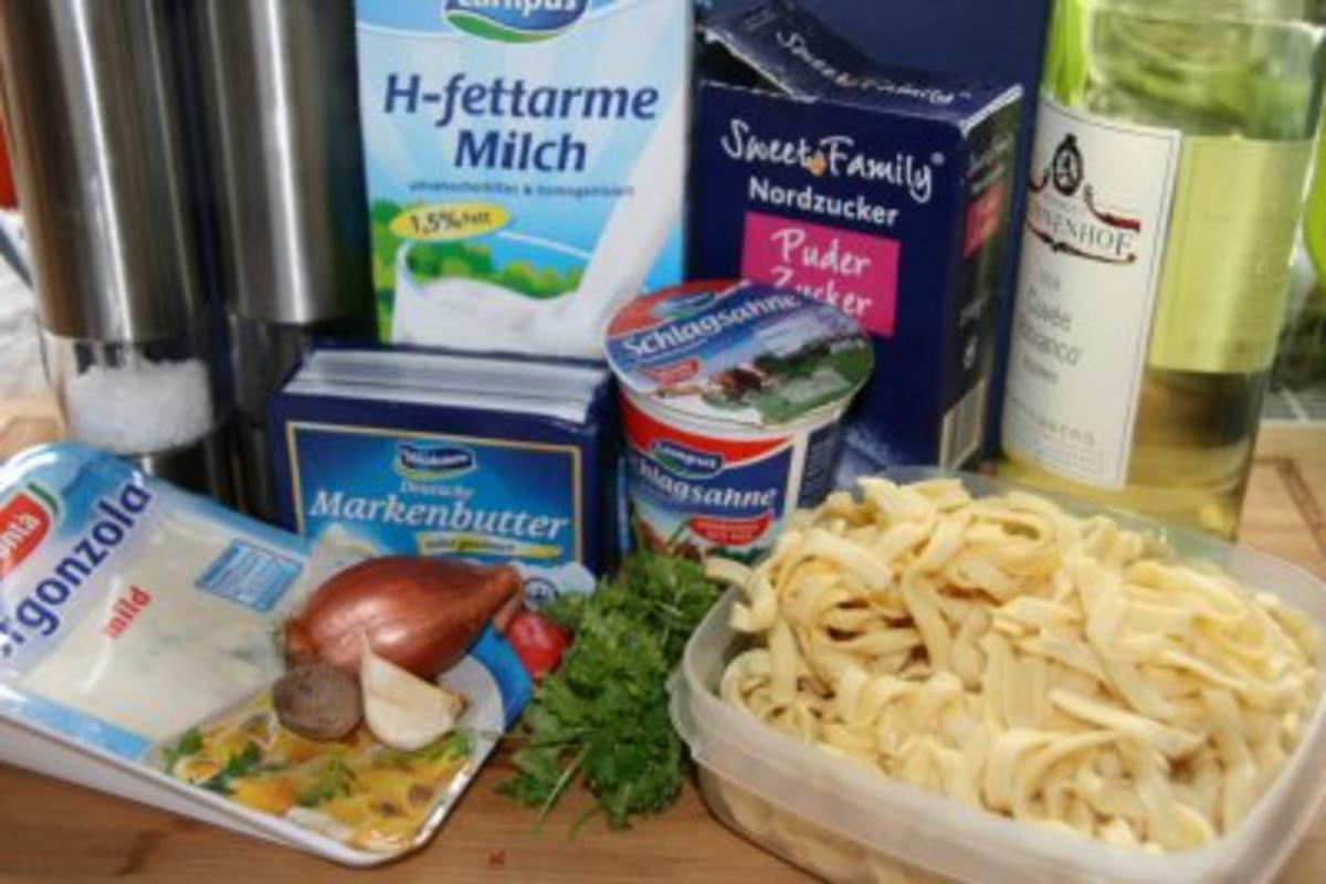 Nudeln mit Gorgonzolasauce - Rezept - Bild Nr. 2