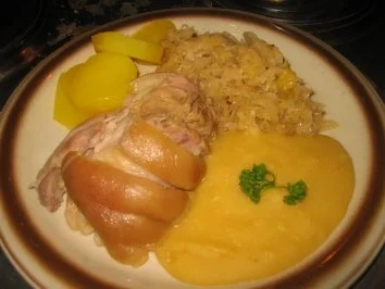 Rezept: Beilage: Gelbes Erbspüree Beilage: Gelbes Erbspüree - Rezept