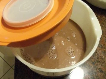 Biskuit:   ZEBRA ~ TORTE - Rezept - Bild Nr. 3