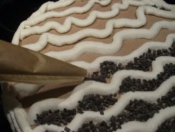 Biskuit:   ZEBRA ~ TORTE - Rezept - Bild Nr. 12