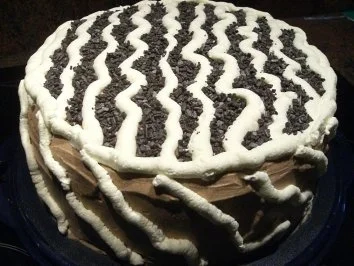 Biskuit:   ZEBRA ~ TORTE - Rezept - Bild Nr. 13
