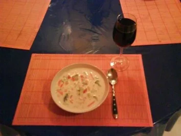 Suppe: Bunte Käsesuppe - Rezept