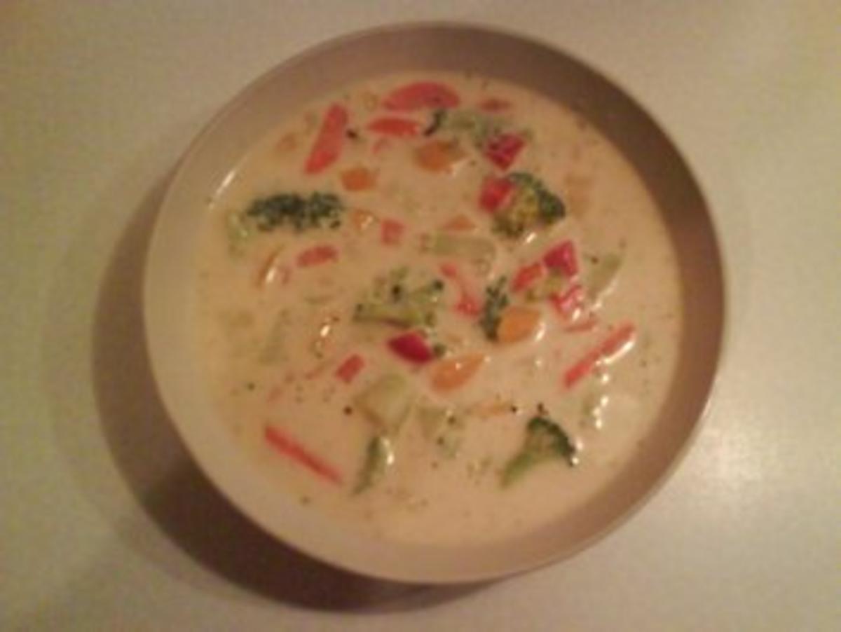Suppe: Bunte Käsesuppe - Rezept - Bild Nr. 5