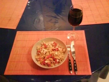 Salat: Bunter Paprikasalat mit Schafskäse - Rezept