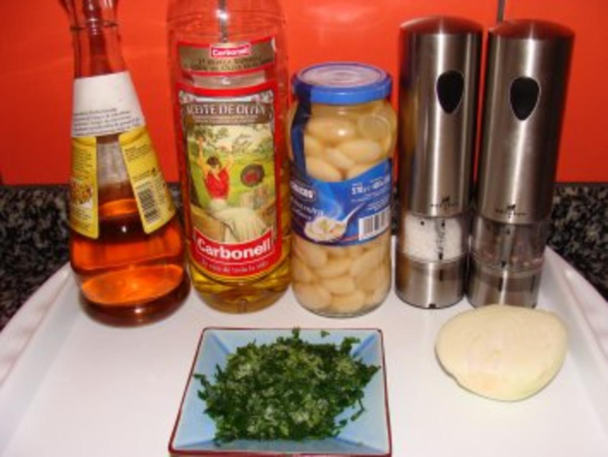 Salat : - Weiße Bohnensalat - - Rezept - Bild Nr. 3
