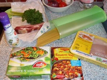 Deftige Nudelpfanne - Rezept