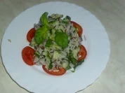 Rezept: Basilikum-Tomaten-Salat Basilikum-Tomaten-Salat - Rezept