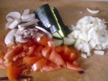 Spaghetti mit viel Gemüse - Rezept - Bild Nr. 2