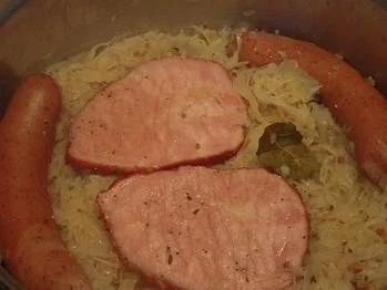 Sauerkraut mit Kasseler und Krakauern - Rezept - Bild Nr. 3