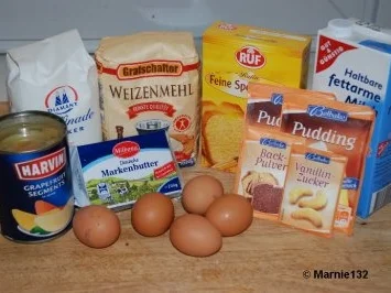 Rezept: Vanillekuchen mit Grapefruit Bild Nr. 2 Vanillekuchen mit Grapefruit - Rezept - Bild Nr. 2