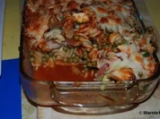 Nudel-Schnitzel- Auflauf - Rezept