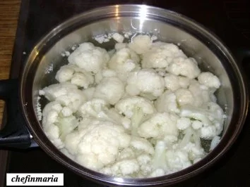 Rezept: Gratinierter Karfiol (Blumenkohl) Bild Nr. 2 Gratinierter Karfiol (Blumenkohl) - Rezept - Bild Nr. 2