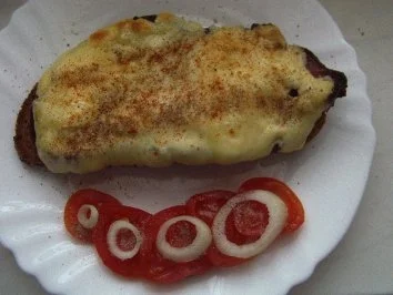 Kasseler überbacken - Rezept