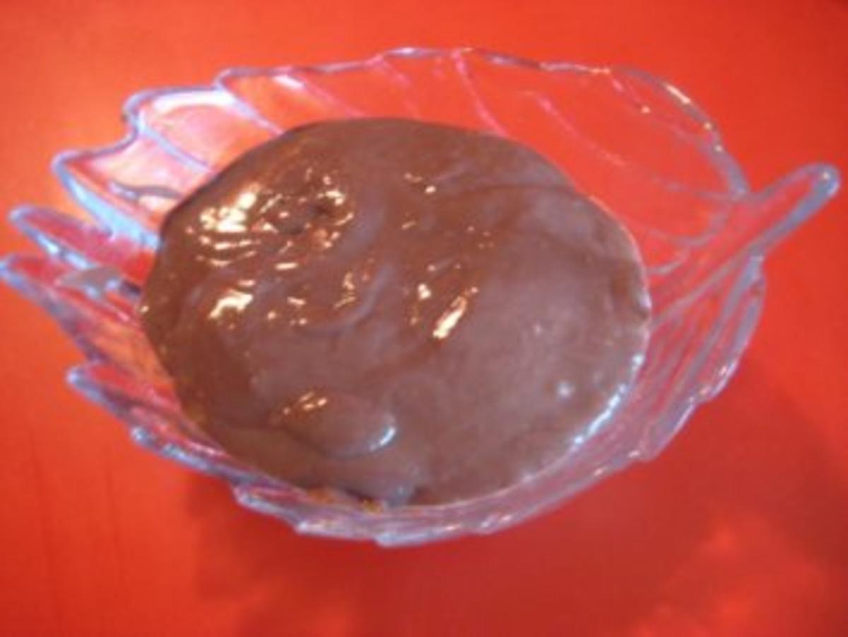Schokoladen - Cremepudding auf Mandarinen Bett - Rezept - Bild Nr. 6
