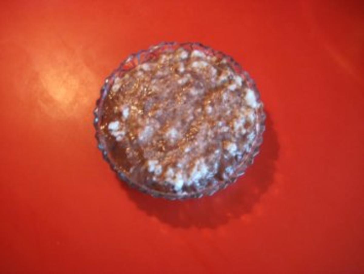 Gedünstete Birnen auf Schokoladen - Cremepudding - Rezept - Bild Nr. 6
