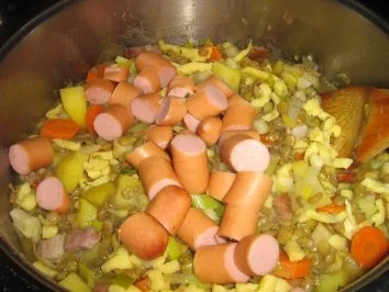 Rezept: Rosa`s Linseneintopf Bild Nr. 5 Rosa`s Linseneintopf - Rezept - Bild Nr. 5