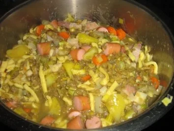 Rezept: Rosa`s Linseneintopf Bild Nr. 6 Rosa`s Linseneintopf - Rezept - Bild Nr. 6