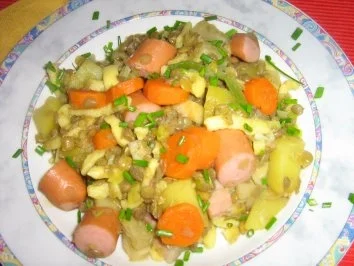 Rezept: Rosa`s Linseneintopf Bild Nr. 7 Rosa`s Linseneintopf - Rezept - Bild Nr. 7