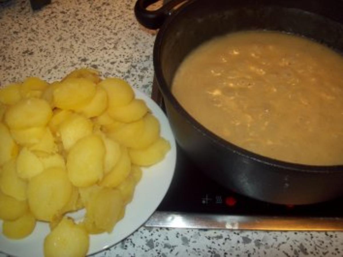Saure Kartoffelrädle - Rezept mit Bild - kochbar.de