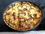 Pflaumenkuchen mit Quarkdecke - Rezept