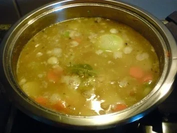 Kartoffel-Samtsüppchen mit Knusperchen - Rezept - Bild Nr. 2