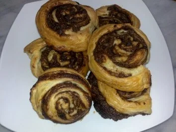 Nutella-Schneckchen - Rezept