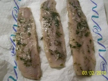 Gefüllte Matjes-Röllchen - Rezept